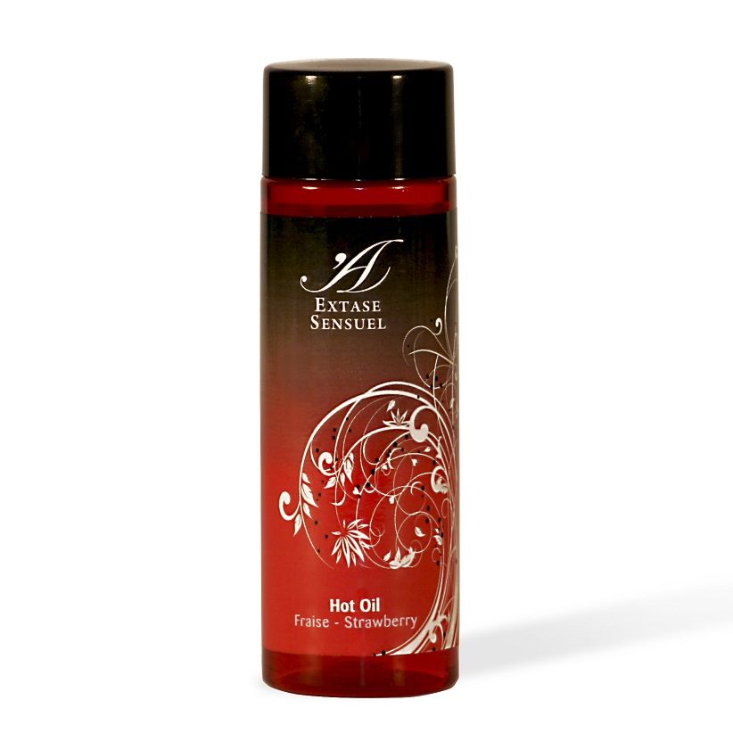 EROTIC ECSTASY - STRAWBERRY HEAT MASTURBATING OIL 100 ML