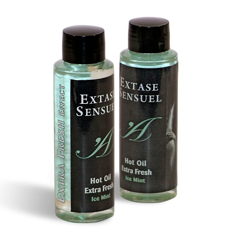 EXTASE EROTIC - MASSAGE OIL WITH EXTRA FRESH ICE EFFECT 100 ML