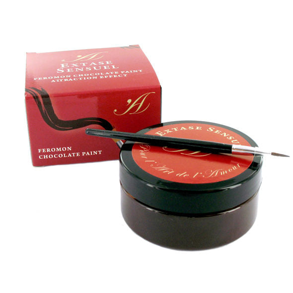 SENSUAL ECSTASY - CHOCOLATE BODY PAINT WITH ATTRACTION EFFECT 50 ML