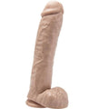 SOIS RÉALISTE - GODEMICHET 28 CM AVEC COUILLES PEAU