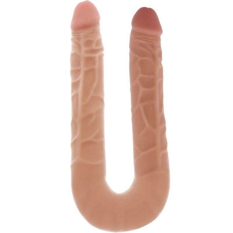 GET REAL - DOUBLE GODE 40 CM PEAU