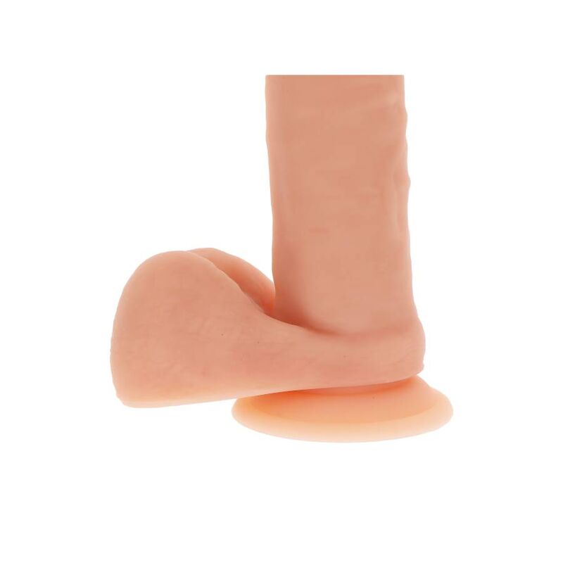 GET REAL - GODEMICHET EN SILICONE 20,5 CM AVEC TESTICULES COULEUR CHAIR