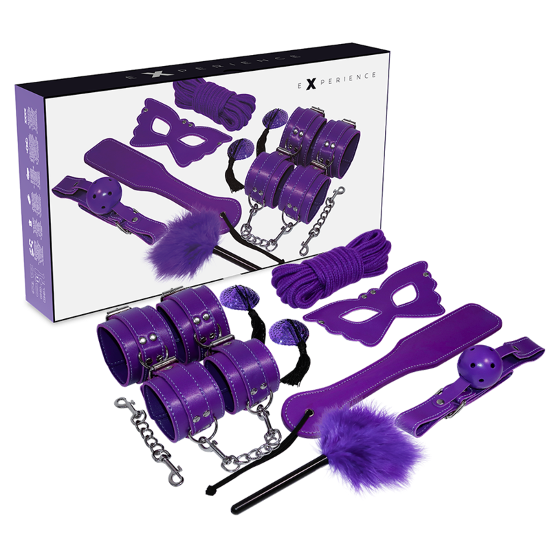 ERLEBNIS - BDSM FETISCH KIT LILA SERIE