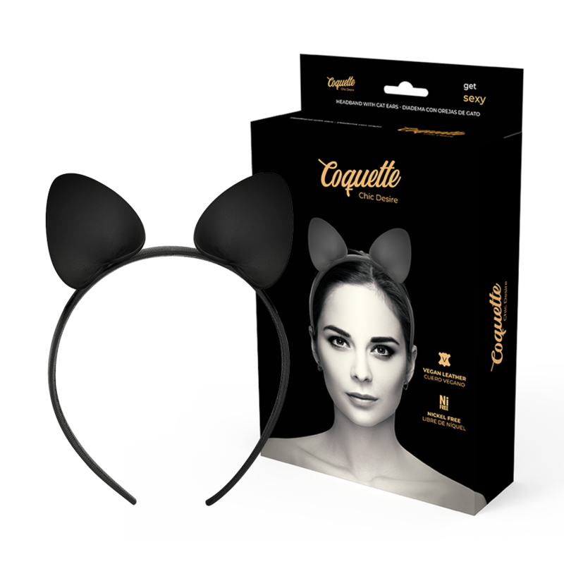 COQUETTE CHIC DESIR - SERRE-TÊTE AVEC OREILLES DE CHAT