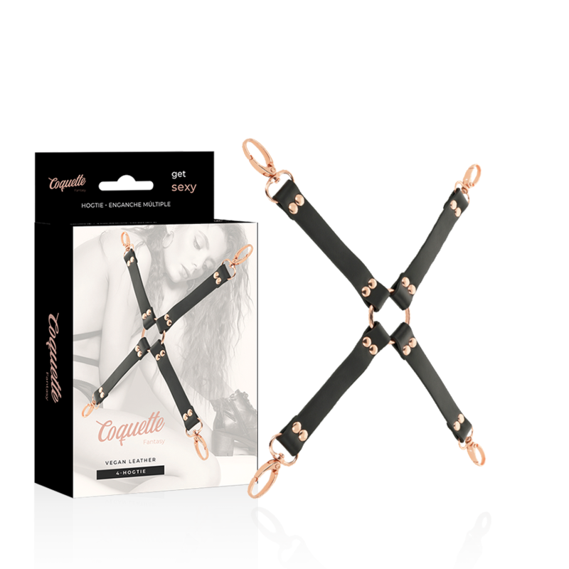 COQUETTE CHIC DESIRE - ENTRAVE EN CUIR VÉGÉTALIEN FANTAISIE