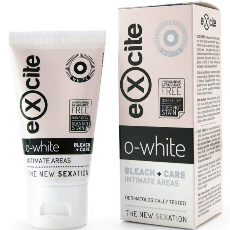 EXCITE - O WHITE BLEACH + PFLEGE INTIMBEREICH 50 ML