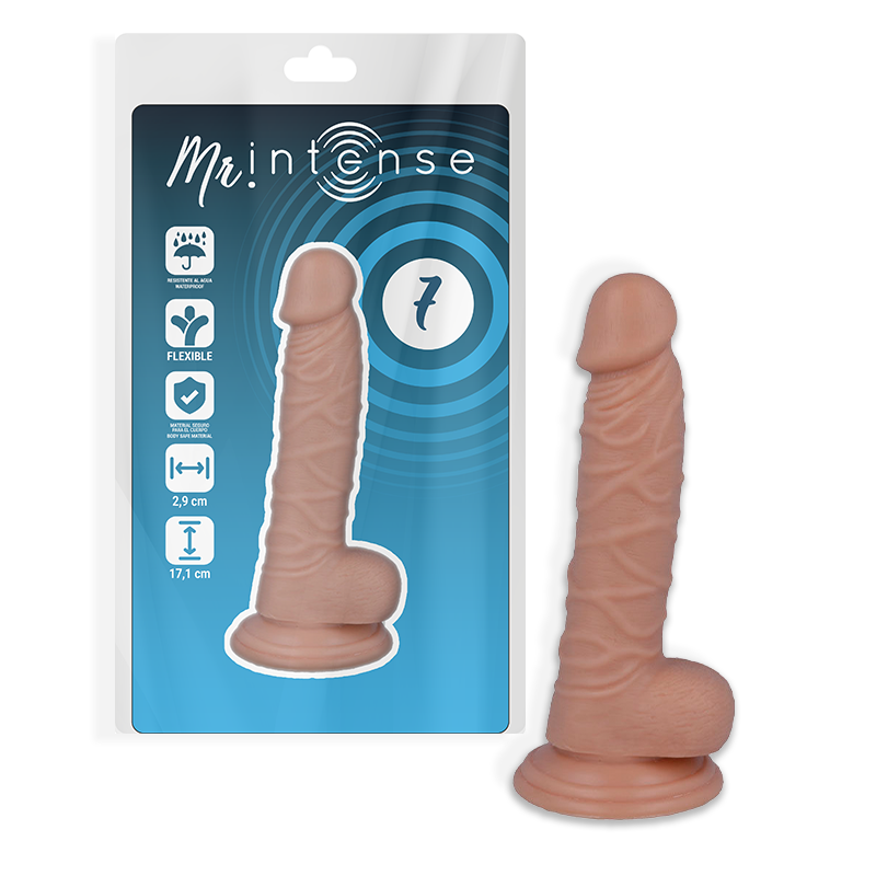 MR INTENSE - 7 ZIZIS RÉALISTES 17,1 CM -O- 2,9 CM