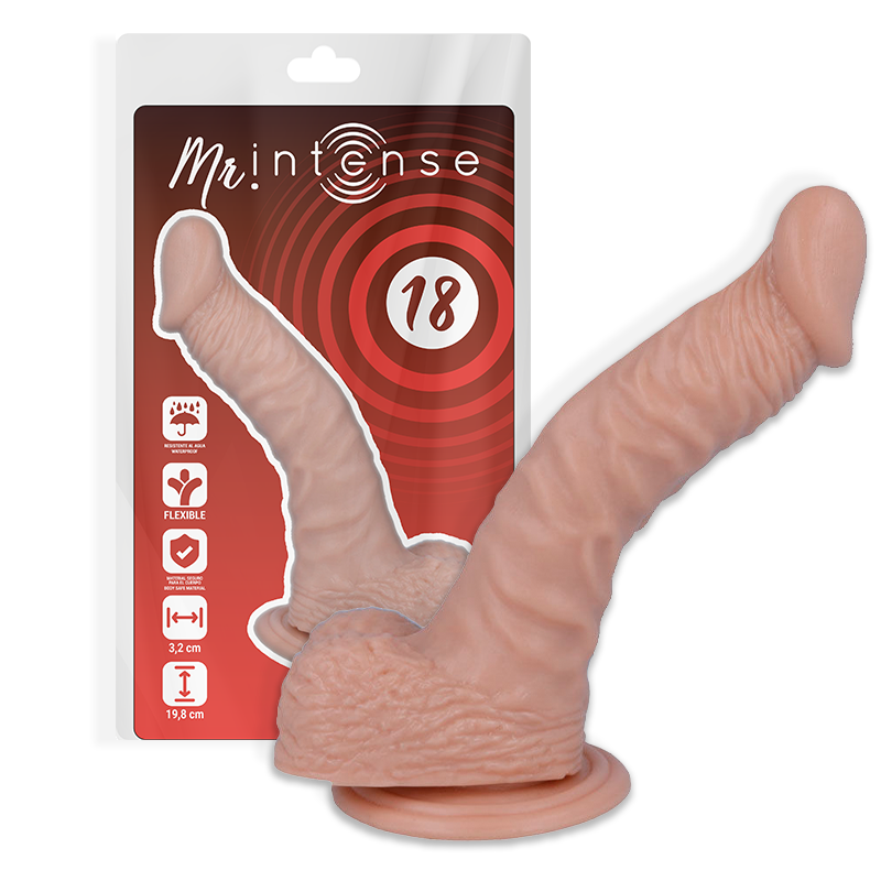 MR INTENSE - 18 REALISTISCHER PENIS 19,8 CM -O- 3,2 CM