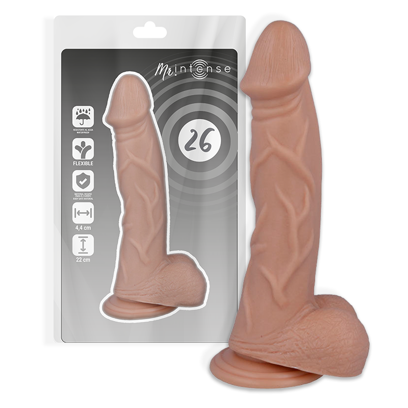 MR INTENSE - VERGE RÉALISTE 26 - 22 CM - O - 4,4 CM