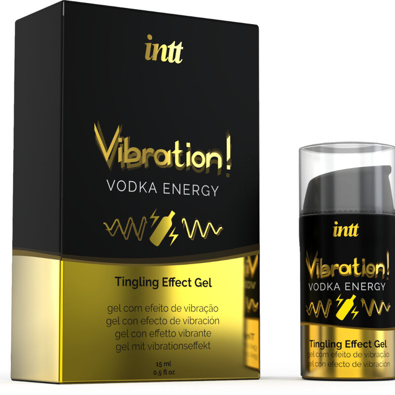 INTT - POWERFUL ANAL STIMULANT LIQUID VIBRATING GEL VODKA 15ML