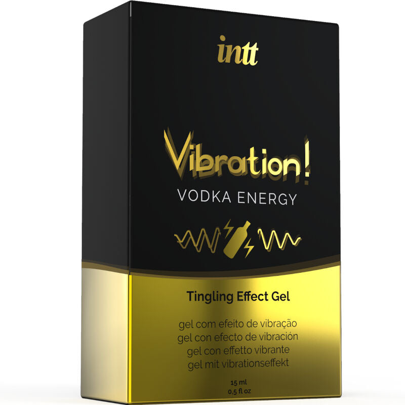 INTT - POWERFUL ANAL STIMULANT LIQUID VIBRATING GEL VODKA 15ML