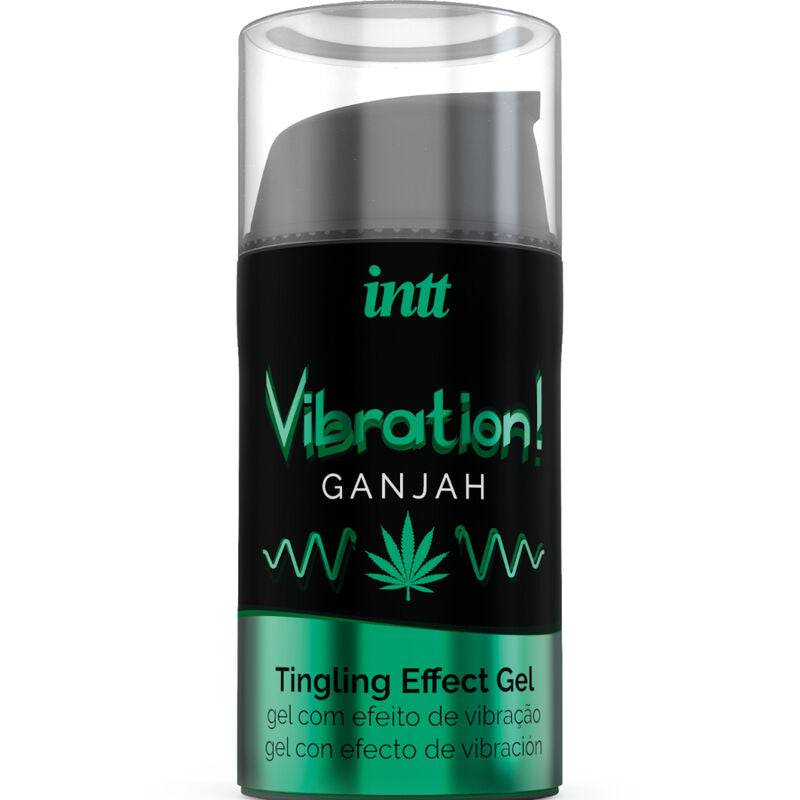 INTT - KRAFTVOLLER INTIMSTIMULANS FLÜSSIGES VIBRIERENDES GEL CANNABIS 15ML