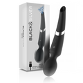 BLACK&SILVER - 2 IN 1 SILICONE BECK WAND AND SUCTION CUP
