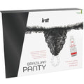 INTT RELEASES - BRASILIANISCHER SCHWARZER SLIP MIT PERLEN UND GLEITGEL 50 ML