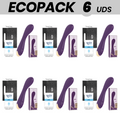 ECOPACK 6 UNITÉS - VIBROMASSEUR POINT G TREASURE HANSEL COMPATIBLE AVEC LA TECHNOLOGIE SANS FIL WATCHME
