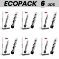 ECOPACK 6 UNITS - GLOSSY LENNY VIBRATOR BLACK