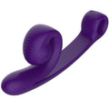 SNAIL VIBE - GEBOGENER VIBRATOR LILA
