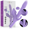 INTENSE - VIBREUR ASPIRANT RECHARGEABLE MULTIFONCTIONNEL BILLIE AVEC BOUTON POUSSOIR VIOLET