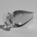 NEBULA SERIES BY IBIZA - MODEL 4 ANALPLUG BOROSILIKATGLAS KLAR 11 CM -O- 5 CM