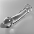 NEBULA SERIE BY IBIZA - MODELL 11 DILDO BOROSILIKATGLAS KLAR 16 CM -O- 3 CM
