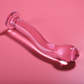 NEBULA SERIE VON IBIZA - MODELL 18 DILDO BOROSILIKATGLAS PINK 18,5 CM -O- 3,5 CM