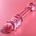 NEBULA SERIES BY IBIZA - MODELL 20 DILDO BOROSILIKATGLAS PINK 20,5 CM -O- 3 CM