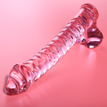 NEBULA SERIE VON IBIZA - MODELL 23 DILDO BOROSILIKATGLAS PINK 21,5 CM -O- 4 CM