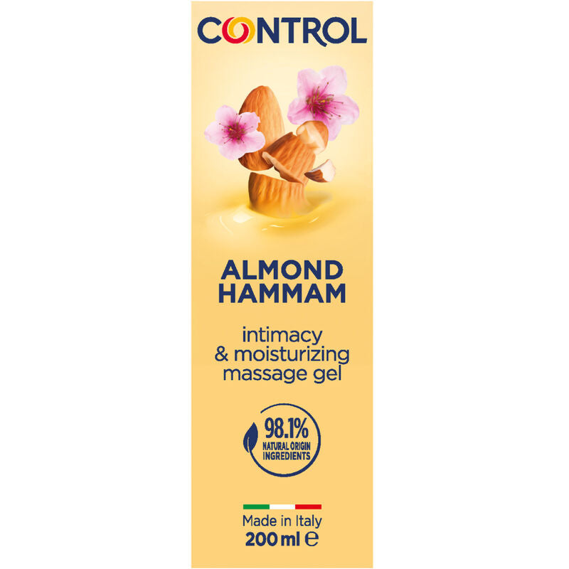 CONTRÔLE - GEL DE MASSAGE HAMMAM AMANDE 3 EN 1 200 ML