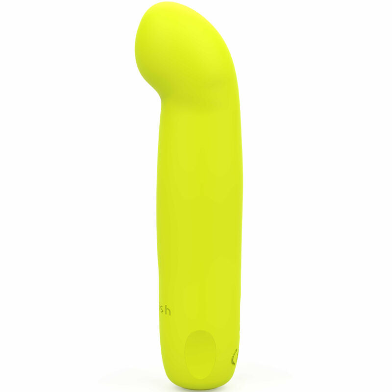 B SWISH - BCUTE CURVE INFINITE KLASSISCHER WIEDERAUFLADBARER SILIKON-VIBRATOR GELB