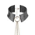 BIJOUX - DÉSIR MÉTALLIQUE SCHWARZE METALLHALSKETTE