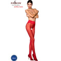PASSION - TIOPEN 008 RED TIGHTS 3/4 30 DEN