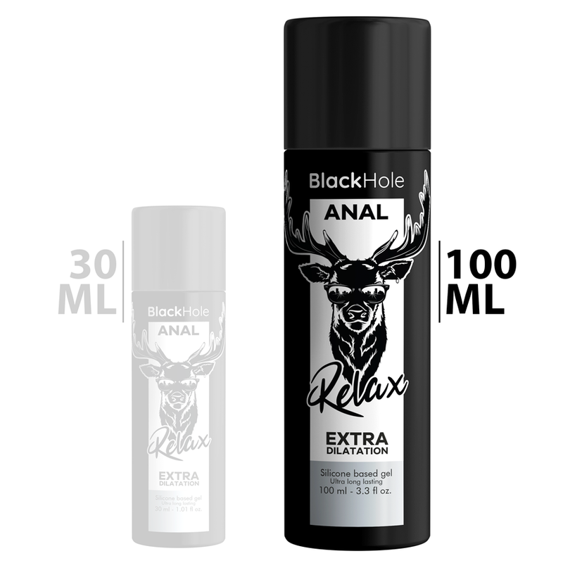 BLACK HOLE - SILICONE GEL ANAL DILATION BASE 100 ML