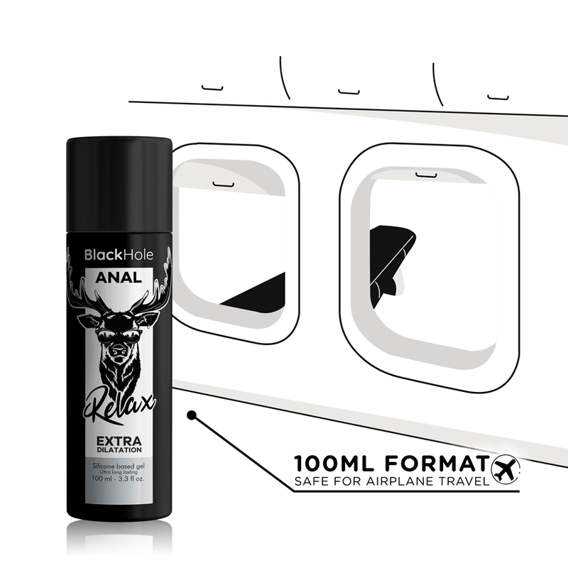 BLACK HOLE - SILICONE GEL ANAL DILATION BASE 100 ML