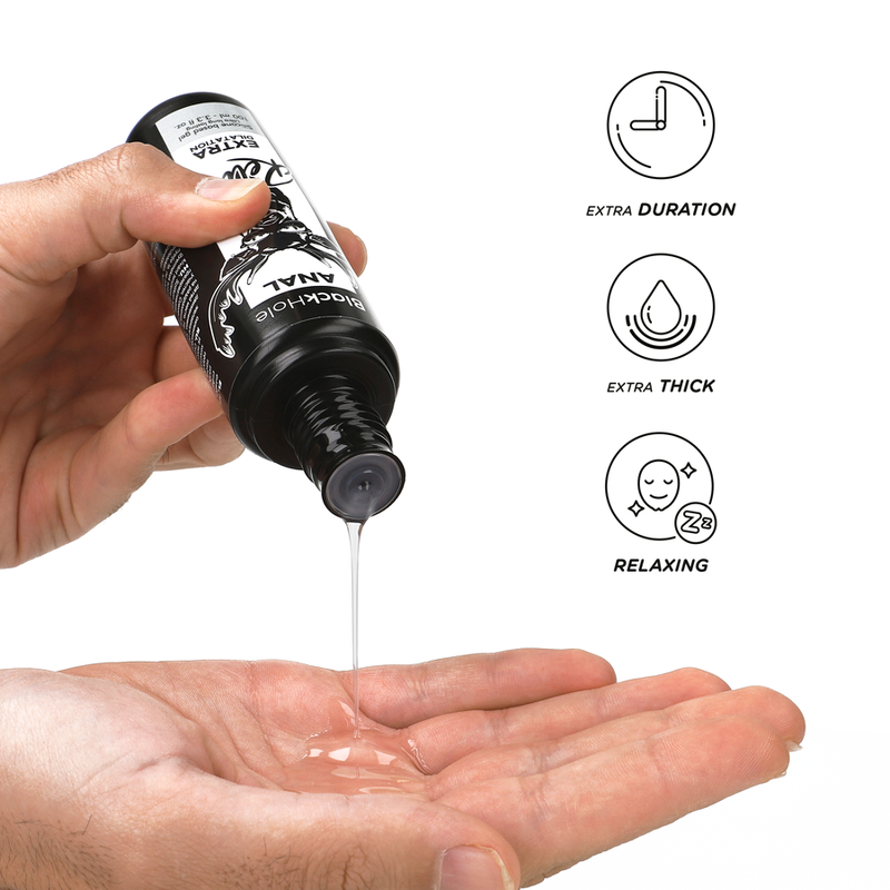 BLACK HOLE - SILICONE GEL ANAL DILATION BASE 100 ML
