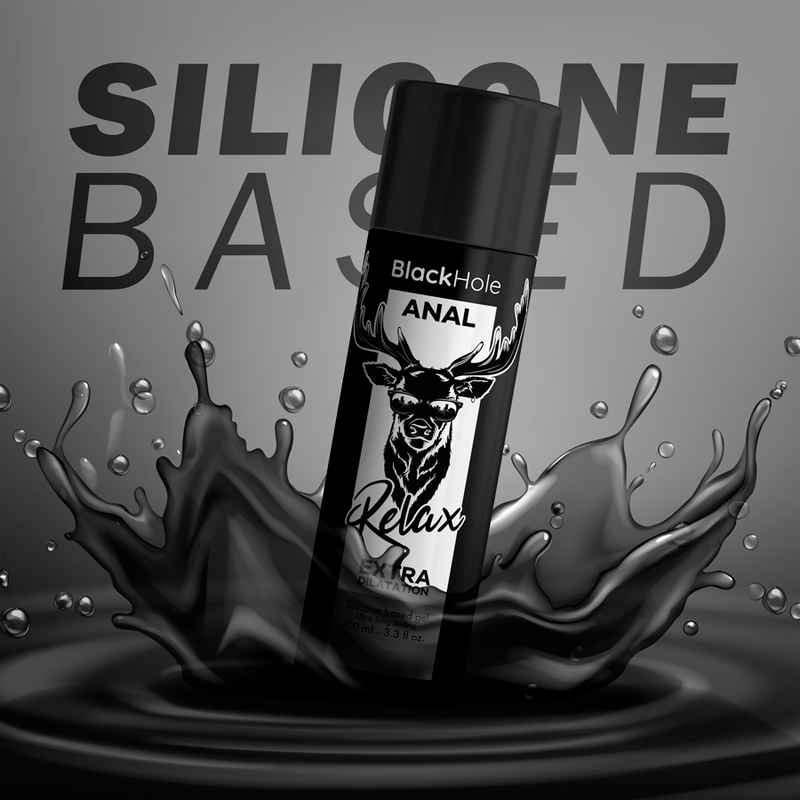 BLACK HOLE - SILICONE GEL ANAL DILATION BASE 100 ML