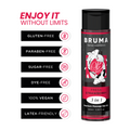 BRUMA - PREMIUM MASSAGE-WÄRMÖL ERDBEERE 3 IN 1 - 100 ML