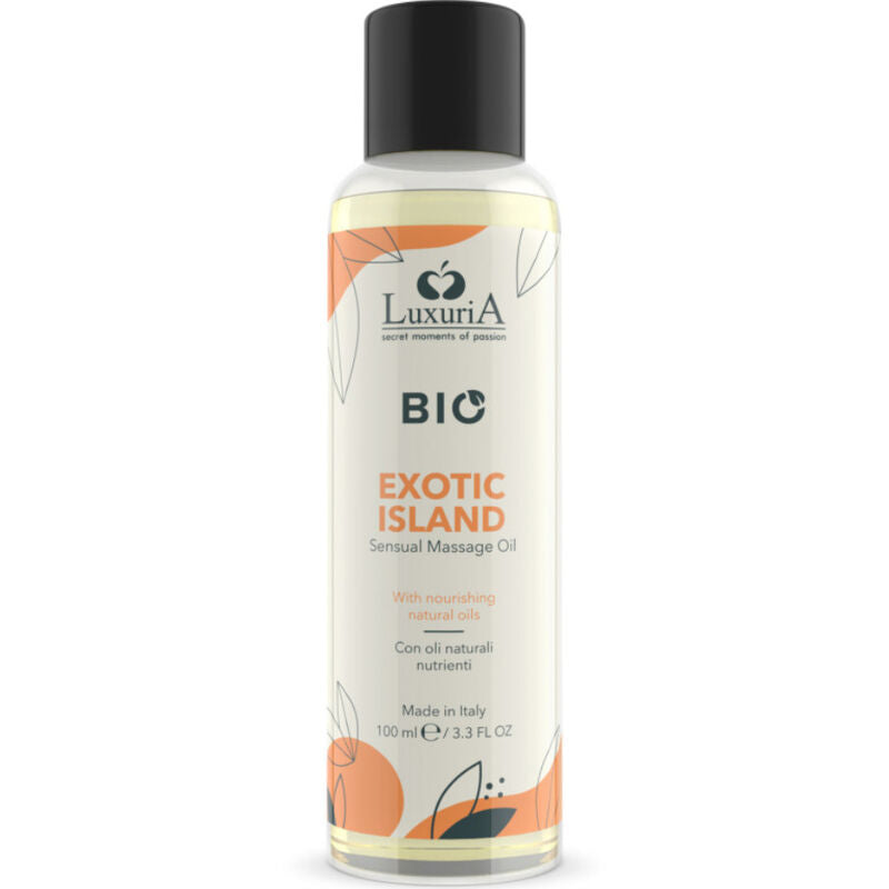 INTIMATELINE LUXURIA - HUILE DE MASSAGE BIO ÎLE EXOTIQUE 100 ML