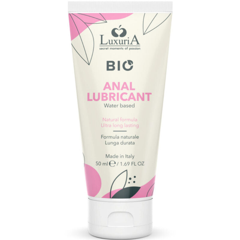 INTIMATELINE - LUBRIFIANT ANAL BIO À BASE D'EAU LUXURIA 50 ML