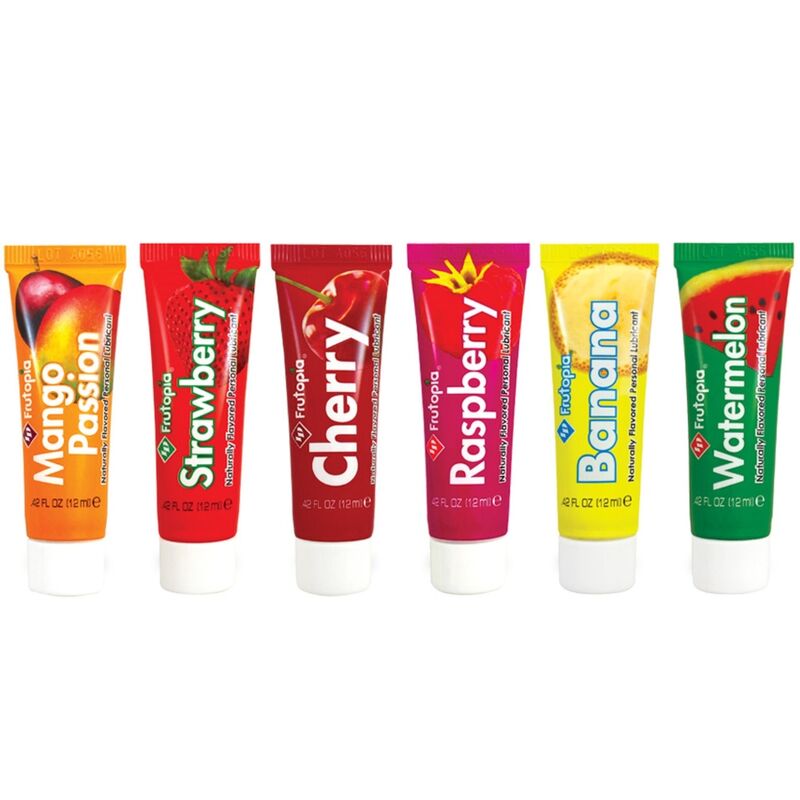 ID FRUTOPIA - PACK DE 5 LUBRIFIANTS ASSORTIS 12 ML