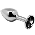 ALIVE - MINI PLUG ANAL PLAISIR MÉTAL NOIR TAILLE L