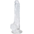 VIVANT - PÉNIS RÉALISTE 18 CM TRANSPARENT