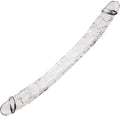 VIVANT - PÉNIS RÉALISTE SUPRÊME TRANSPARENT 38,5 CM