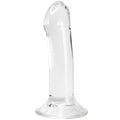 LEBENDIG - TAPFER REALISTISCHER PENIS TRANSPARENT 16 CM