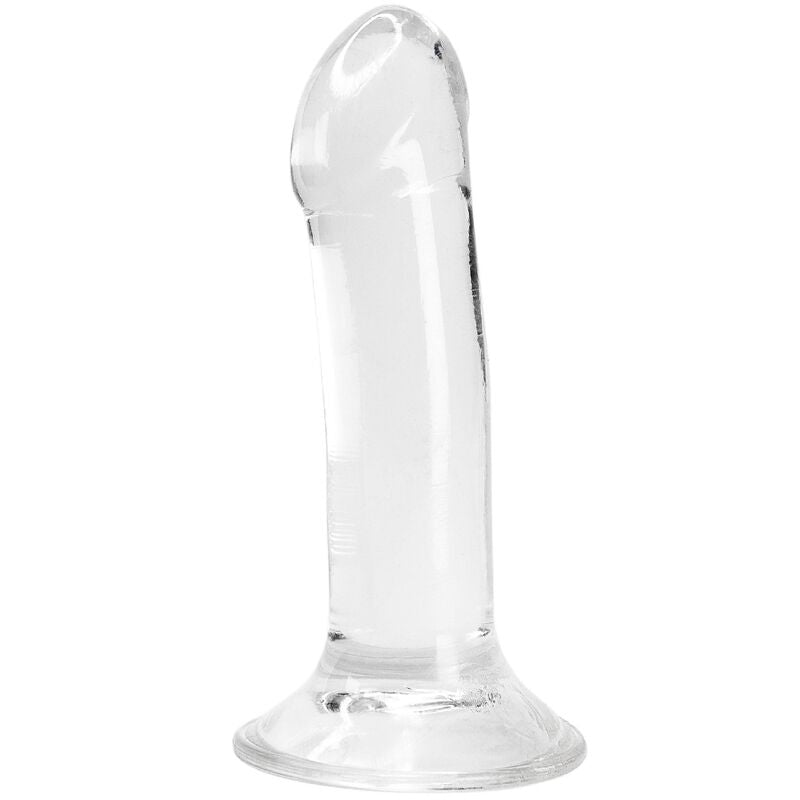 LEBENDIG - TAPFER REALISTISCHER PENIS TRANSPARENT 16 CM