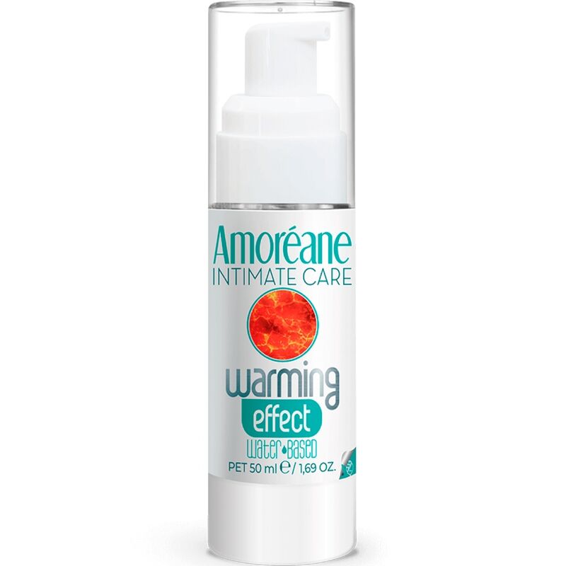 AMOREANE - GLEITMITTEL AUF WASSERBASIS MIT WÄRMEEFFEKT 50 ML