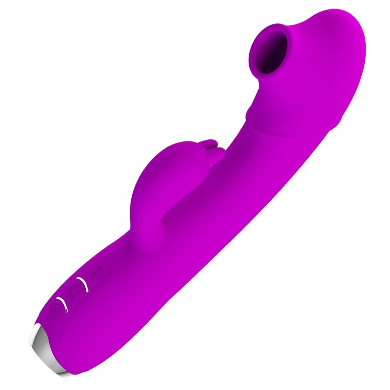 PRETTY LOVE - REGINA AUFLADBARER VIBRATOR-SAUGER GELB