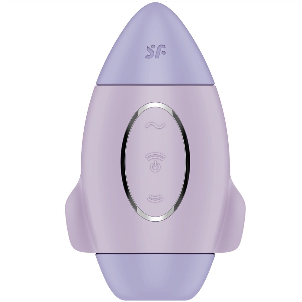 SATISFYER - TÉLÉCOMMANDE LILAS PETIT VIBROMASSEUR DOUBLE IMPULSION