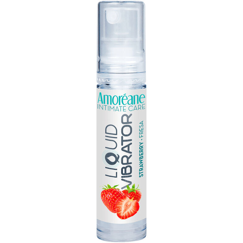 AMOREANE - VIBRIERENDE FLÜSSIGKEIT ERDBEERE 10 ML