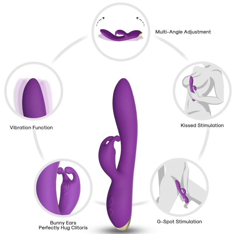 ARMONY - BONNIE VIBREUR LAPIN VIOLET