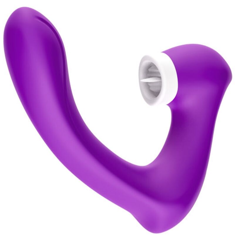 ARMONY - SECRETKISS LECKENDER VIBRIERENDER KLITORIS & GEBOGENER VIBRATOR LILA